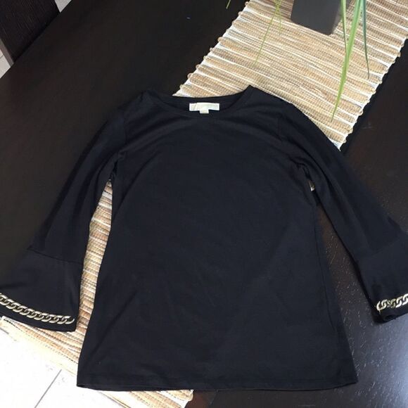 NWOT Michael Kors black tee - Picture 1 of 4